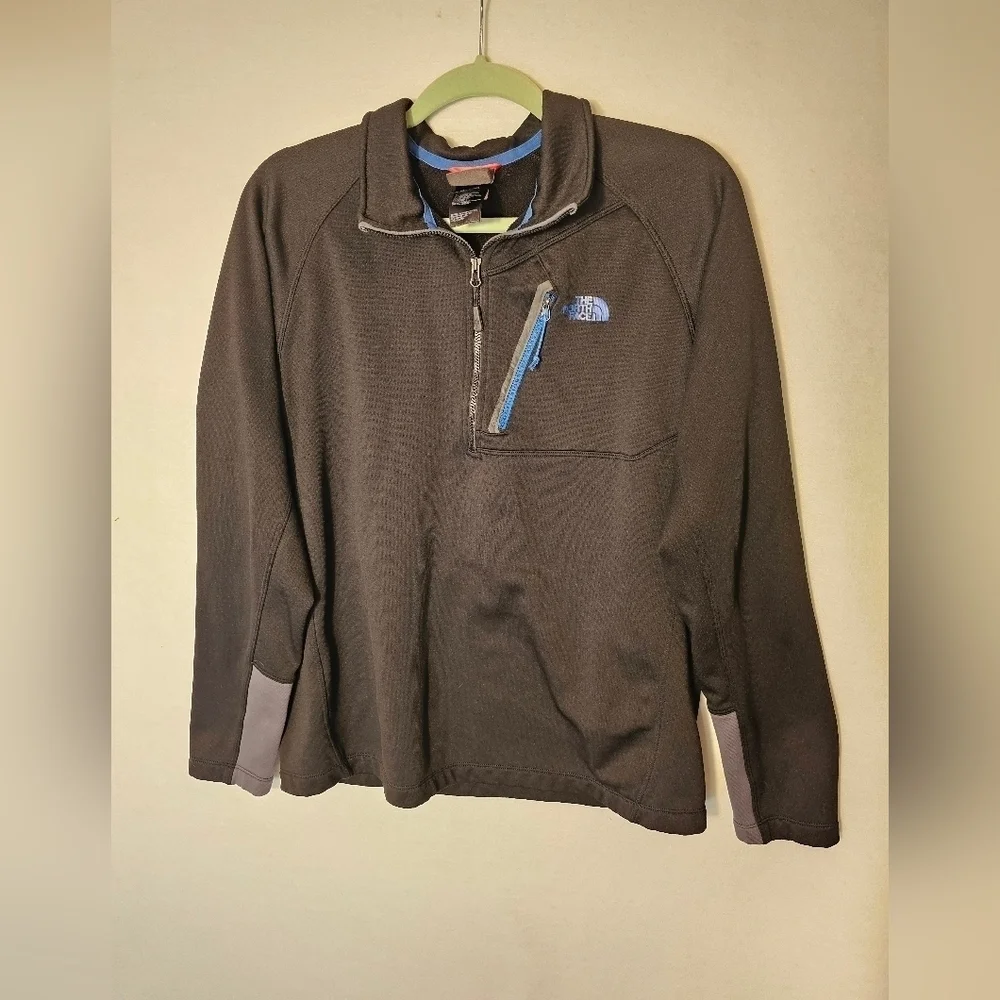 The North Face Black, Gray, and Blue Jacket Men's Size Large